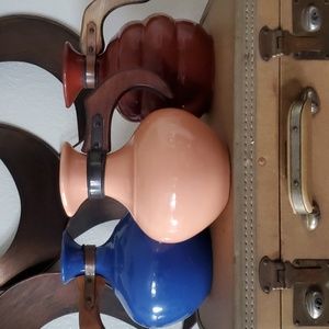 Vintage Ceramic Pottery Water Pitchers